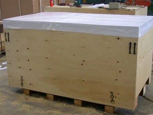 Industrial Wooden Crate