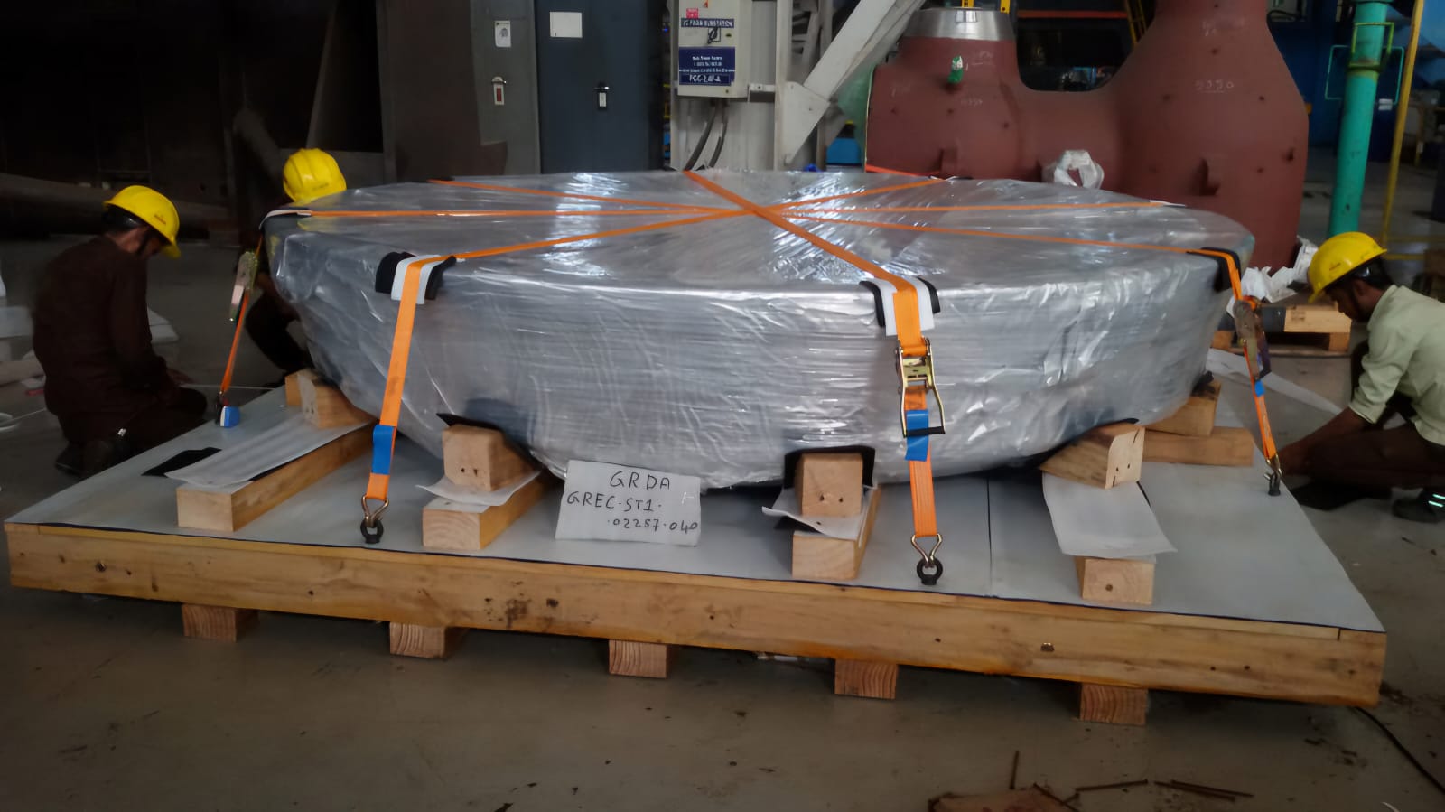 Industrial Wooden Crate