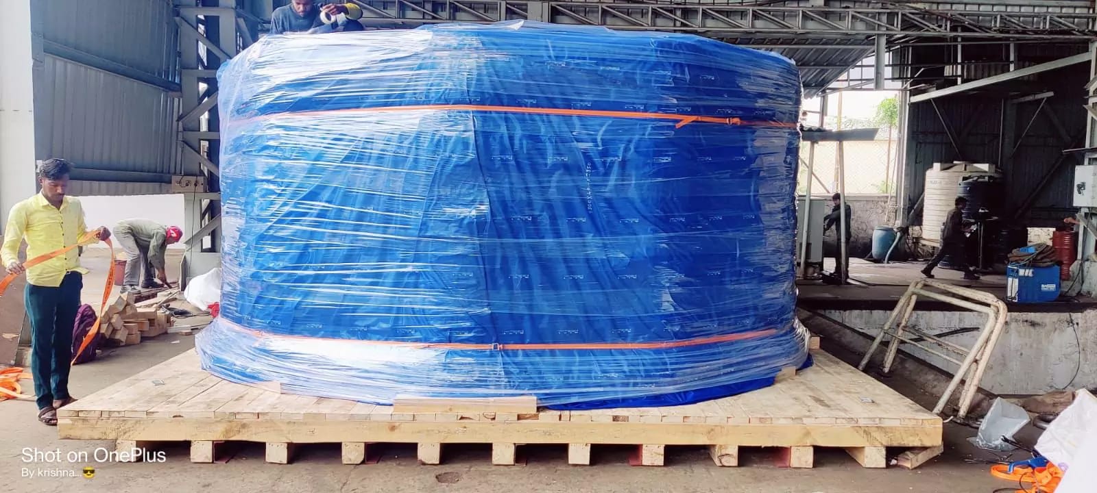 Industrial Wooden Crate