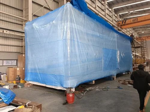 Wooden Box with Blue Cover